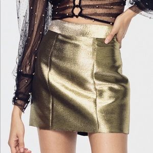 For Love & Lemons Mini Skirt